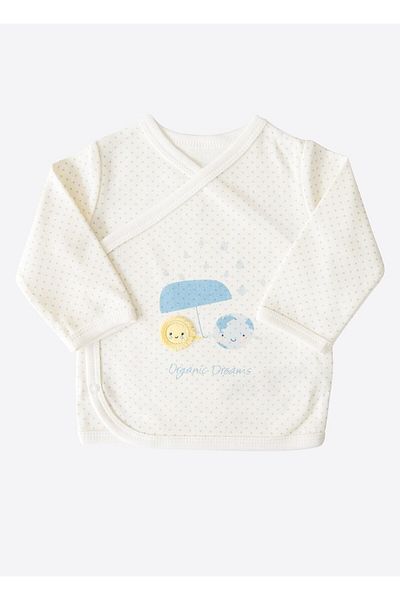 kitikate Organic New Dreams 5-Piece Bodysuit Set Blue