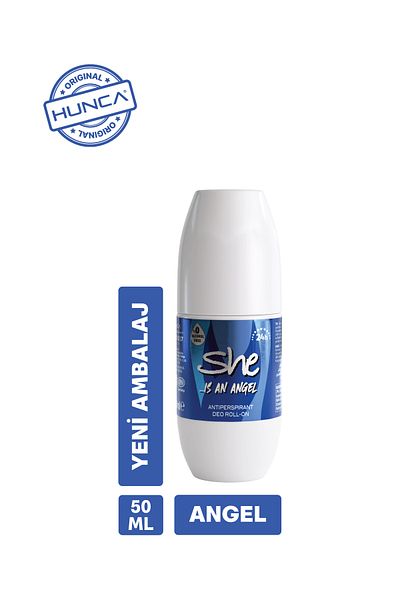 She She Is An Angel Roll On Deodorant For Women 40mlمزيل عرق رول إز أن أنجيل للنساء من شي 40مل