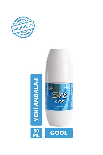 She She Is Cool Roll On Deodorant For Women 40mlمزيل عرق رول إز كول للنساء من شي 40مل