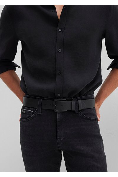 Mavi Μαύρη Ζώνη από Faux Leather 0911012-900