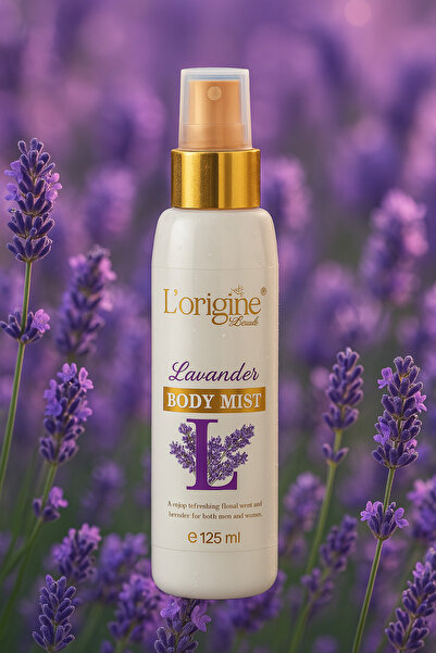 LORİGİNE DE LA BEAUTE Ferahlatıcı Vücut Spreyi Lavanta Özlü 125 ml Body Mist