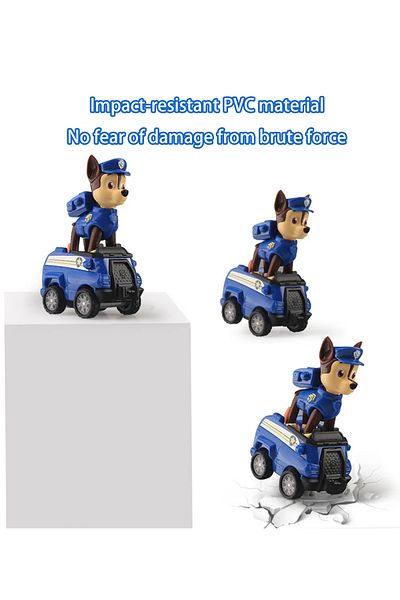 Choice Chase-opp Genuine Paw Patrol Chase Skye Marshall Building Blocks Vehicle Pull Back Cars Playset Ryde