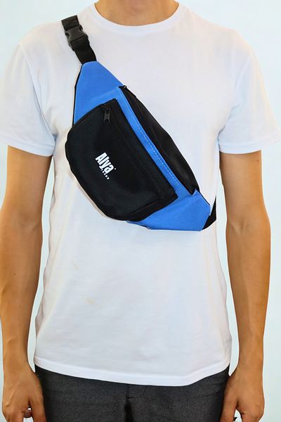 ALYA Unisex Colorful Two-Compartment Shoulder and Waist Bag