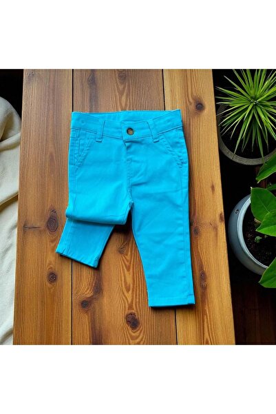 Nanica Kids Basic Chino Pants Turquoise