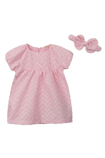 Necix's Hair Band Dress Suit Pink
