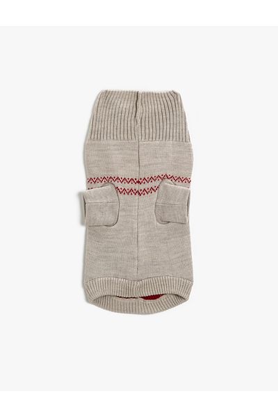 Koton Patterned Dog Sweater Sweater