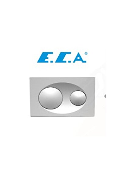 Eca Serel Gömme Rezervuar Paneli Çift Buton E.c.a Güvencesi Ile P40 Mat Krom P400180