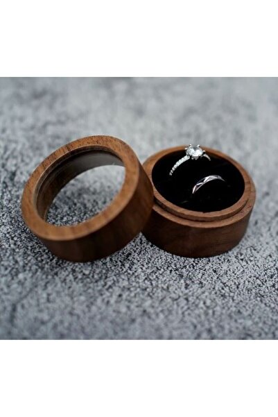 Ahşap Bygembox Yüzük Kutu | Evlenme Teklifi & Nişan Düğün Yüzük Kutusu | Alyans, Tektaş Kutusu