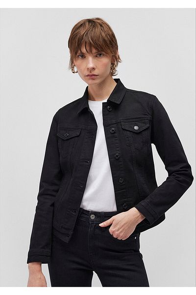 Mavi Jachetă de jeans neagră casual Daisy 1113627254