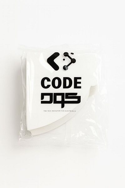 CODE DQS Paper Coffee Filter - Size 02 100 Pieces