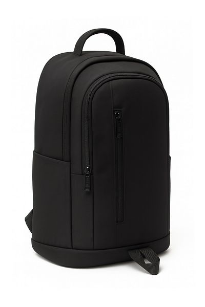 KAFF Black Unisex Functional Water Resistant Sports & Casual & School Backpack - 00510