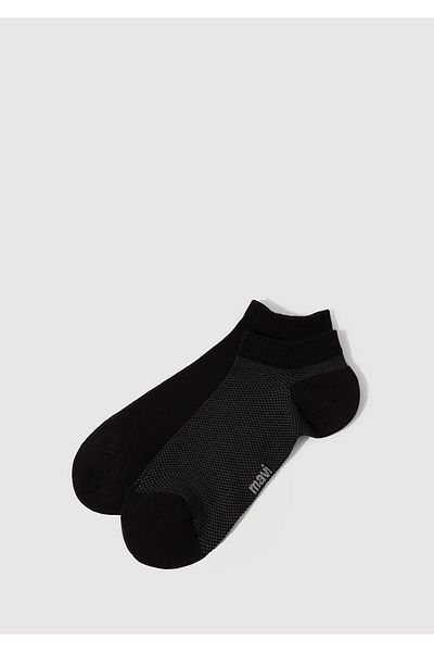 Mavi 2 Pack Black Booties Socks 090985-902