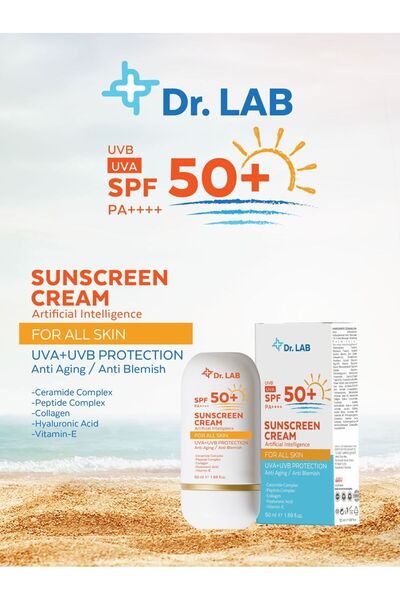 DR LAB كريم دكتور لاب للحماية من الشمس بمعامل حماية 50