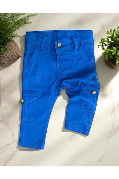Nanica Kids Side Pocket Gabardine Pants Saks