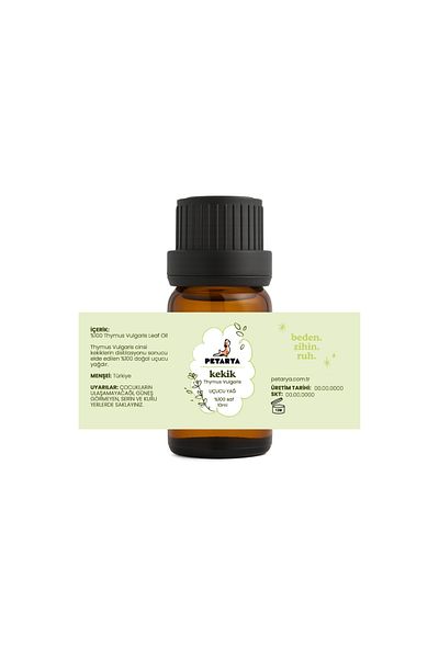 PETARYA 10ml 100% Pure Essential Thyme Oil - Origanum Onites Oil