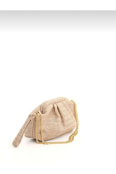 Swaggo collections Women's Straw Braided Scholarship Hand and Shoulder Bag
