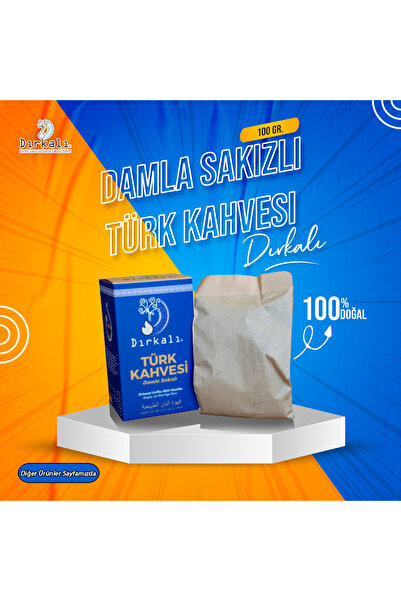 DIRKALI Damla Sakızlı Türk Kahvesi 100g