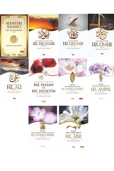 Çelik Yayınevi Grace to the Realms Hz. Muhammad (S.A.V.) - Our Sons and Mothers Set of 10