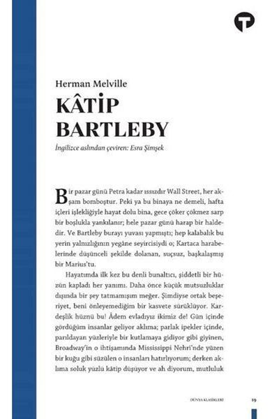 Turkuvaz Kitap Λέκτορας Μπαρτλέμπι
