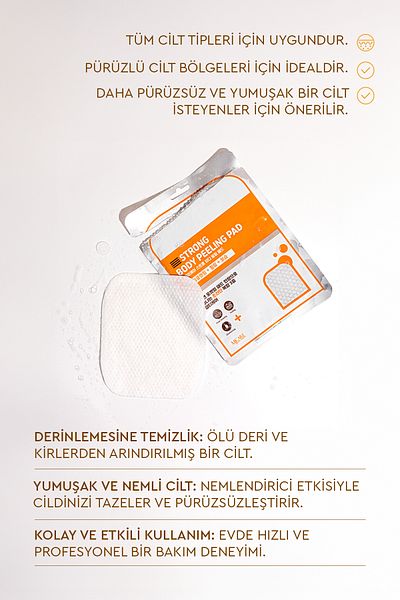 Mjcare Strong Body Peeling Pad 3 Pack - Body Peeling Pad