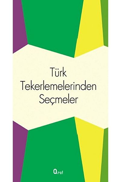 Araf Yayınları Selections from Turkish Rhymes Collective