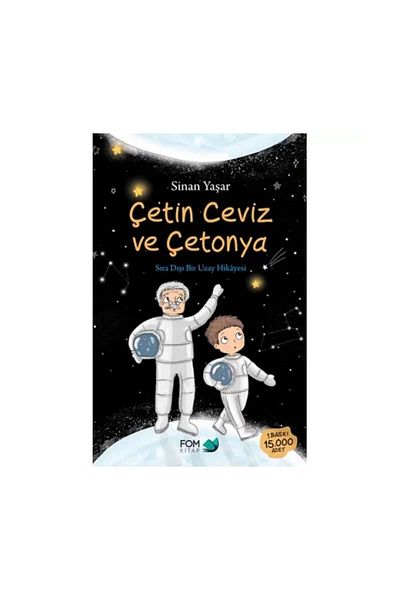 FOM Kitap Çetin Ceviz și Çetonya O poveste spațială neobișnuită Sinan Yaşar