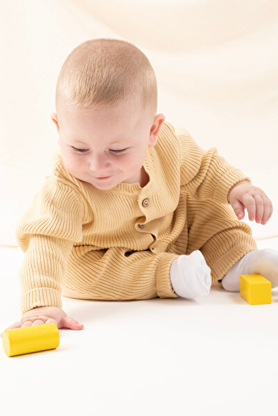 Vauva Boys Girls Romper Seasonal Long Sleeve Knitwear Knitted Baby Romper