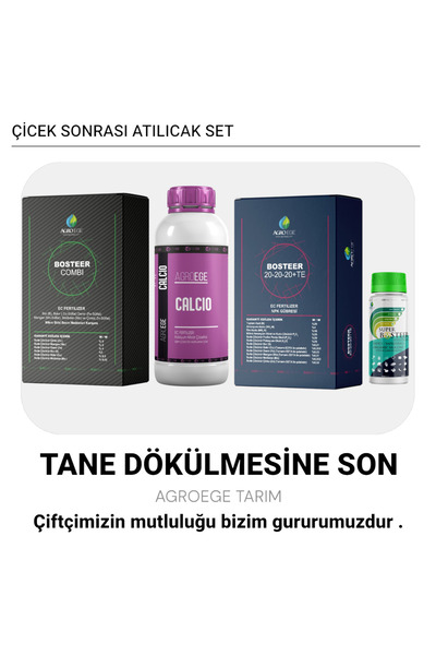 AGROEGE Çicek Sonrası Muhteşem Üçlü