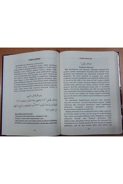 Hisar Yayınevi The Rights of Religion: Quranic Language Prayer Verses (Translation-Interpretation)