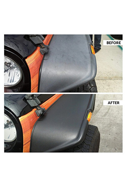 Nora Car Care N-230 Plastic Restorer, Long-lasting Shine, Uv Protection, 250ml For Interior/exterior