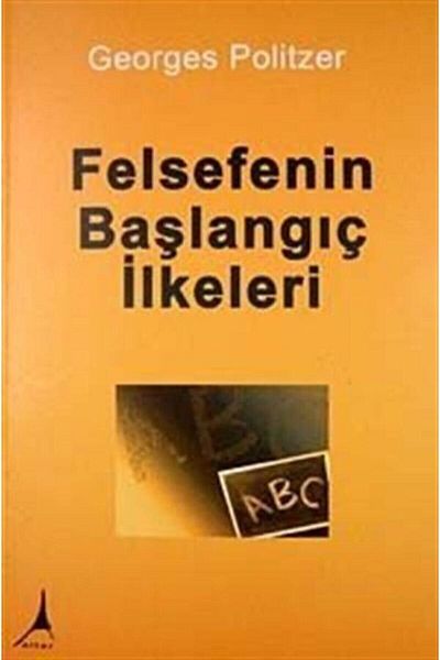 Alter Yayıncılık Principles of Beginning Philosophy