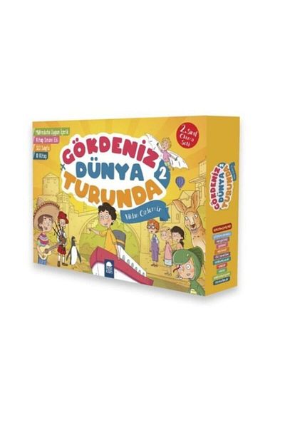 Mavi Kirpi Sky Sea World Tour 2 2Nd Grade Reading Set 10 Books Team Vildan Özdemir 9786257947503