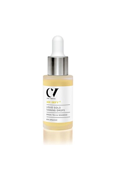 Green People %100 Doğal Sıvı Altın Bronzlaştırıcı Damla 30ml ;age Defy Serisi