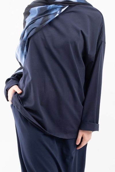 Vauva Oversize Cotton Long Sleeve Tshirt 25542
