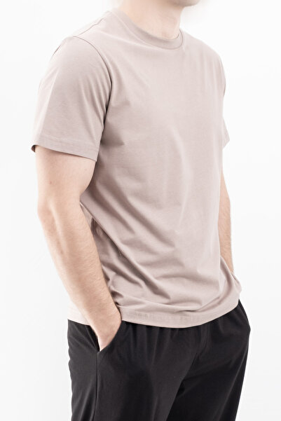 Vauva Μονόχρωμο μπλουζάκι Standard Fit Crew Neck Slim Fit Unisex Basic μονόχρωμο μπλουζάκι V00876