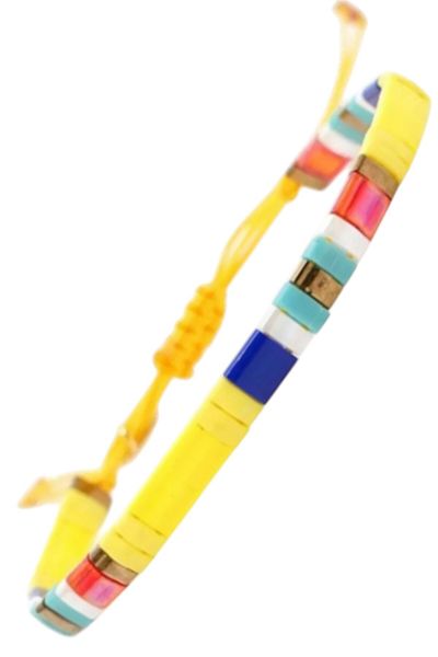 NAZLI TAKILAR Unisex Summer Colorful Miyuki Tila Bracelets
