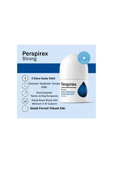 Perspirex Güçlü Terleme Önleyici Extra Etkili Antiperspirant Roll-on 20 Ml