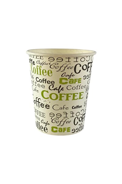 7 Oz Karton Bardak Coffee Baskı 50 Li 60 Paket (3000 Adet)