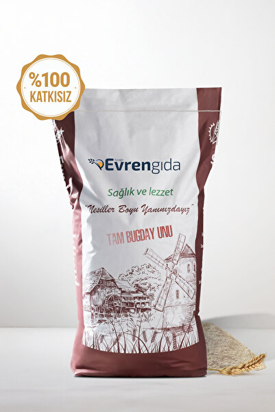 EVREN GIDA Doğal Tam Buğday Unu 20 Kg