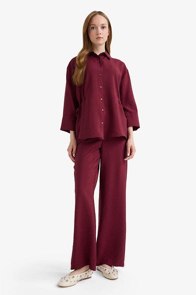 DeFacto Regular Fit Pocket Detailed Straight Leg Trousers F5803Ax25Au