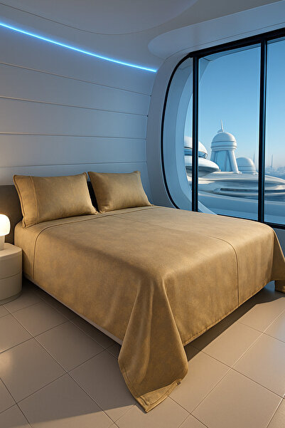 FAGEL ÇİFT KİŞİLİK GOLD YATAK ÖRTÜSÜ