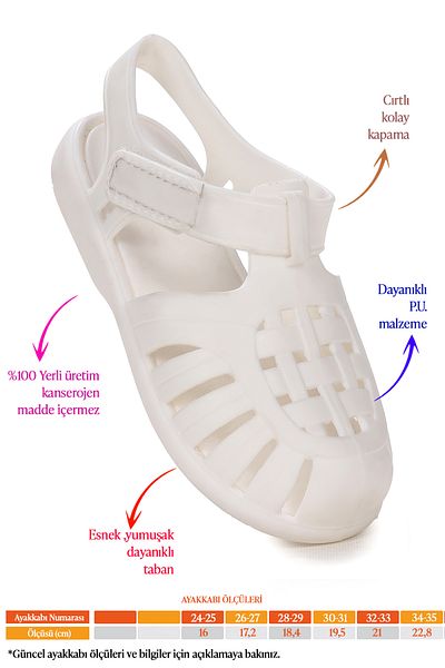 Kiko Kids Fina Daily Sea Pool Beach Girls Sandals Παπούτσια