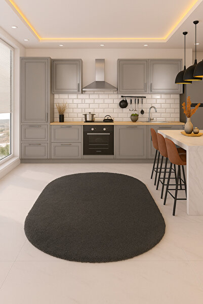 SOFT DECOR Modern Dekoratif Halı Kaymaz Taban Yıkanabilir Salon/Oturma Odası ...