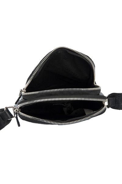 Tergan Men's Black Shoulder Bag