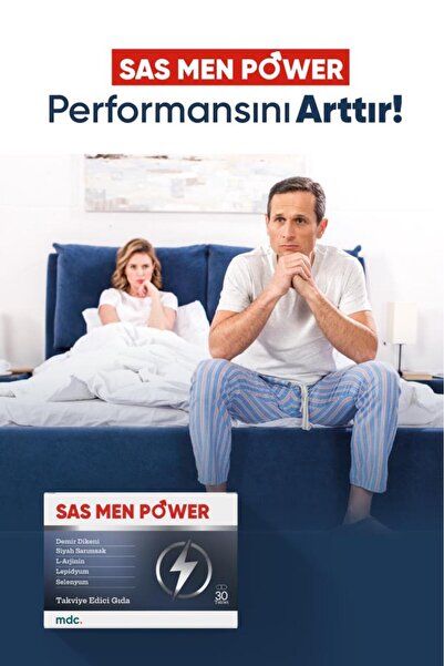MDC SAS Men Power 2'li Paket