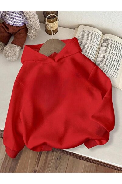 warn Φούτερ με κουκούλα 3 νήματα, χειμερινό Unisex, βαμβακερό, χοντρό