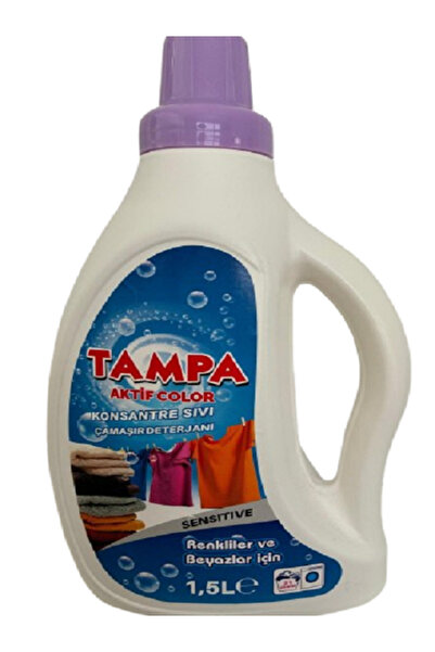 TAMPA Nrm Aktif Color Konsantre Sensitive Konsantre Çamaşır Deterjanı 1,5 Lt