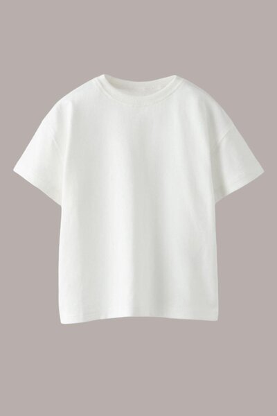 Monila New Season Unisex Παιδικό Basic κοντομάνικο βαμβακερό μπλουζάκι