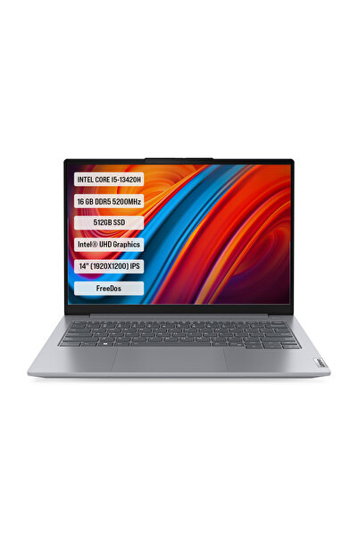 LENOVO ThinkBook G6 IRL Intel i5-13420H 16GB RAM 512 GB SSD 14" (1920X1200) IPS FDos Notebook
