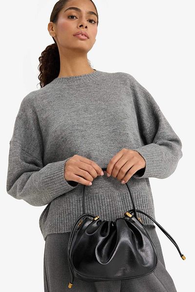 DeFacto Women's Faux Leather Crossbody Bag F1569Axns